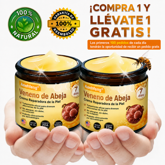🔥 ÚLTIMO DÍA 80% DE DESCUENTO 🔥 Aeehfeng® Bee Venom Skin Restoration Cream